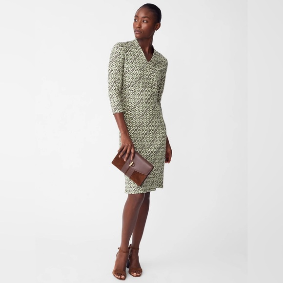 J. McLaughlin Ivana Dress in Ivory size Medium - Picture 7 of 9